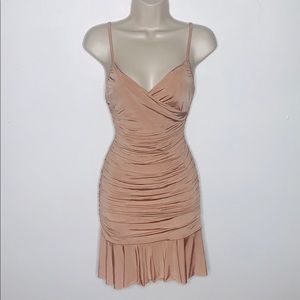 Forever 21 Ruffled Fitted Dress